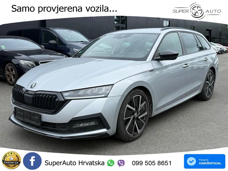 Škoda Octavia Combi 2.0 TDI (150 KS) DSG SportLine LED+GR SJED+ACC