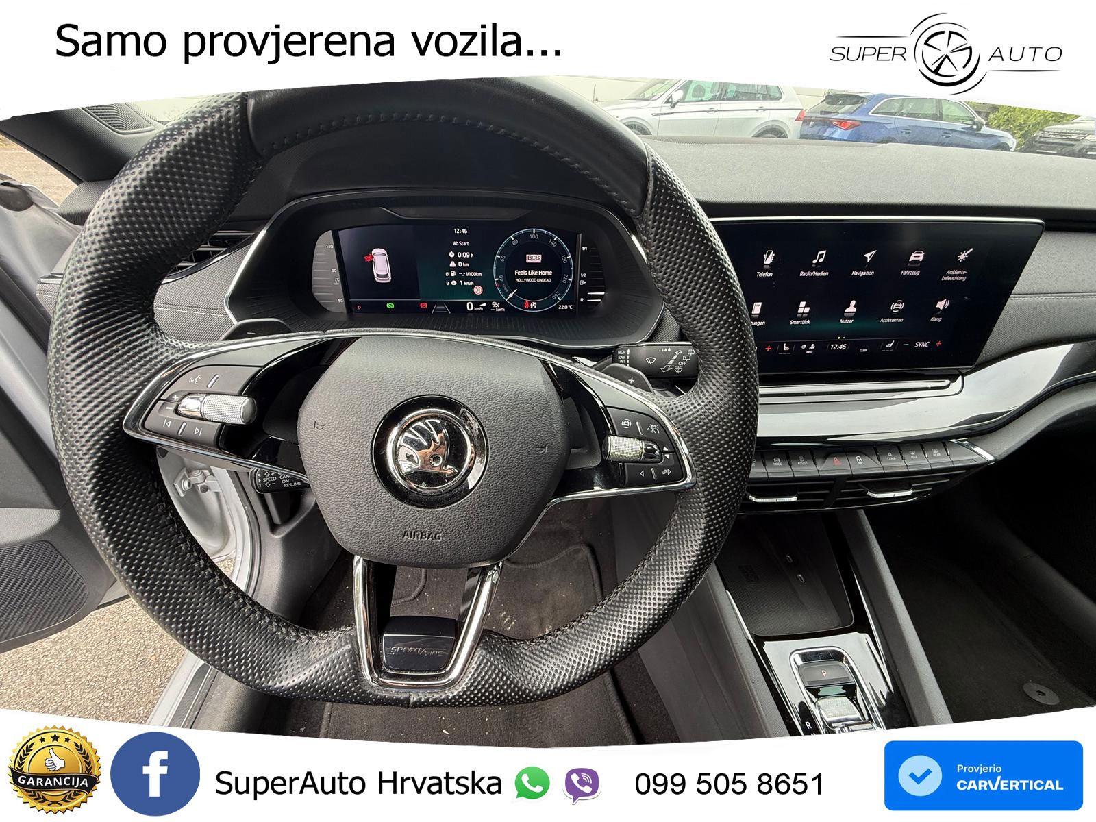 Škoda Octavia Combi 2.0 TDI (150 KS) DSG SportLine LED+GR SJED+ACC