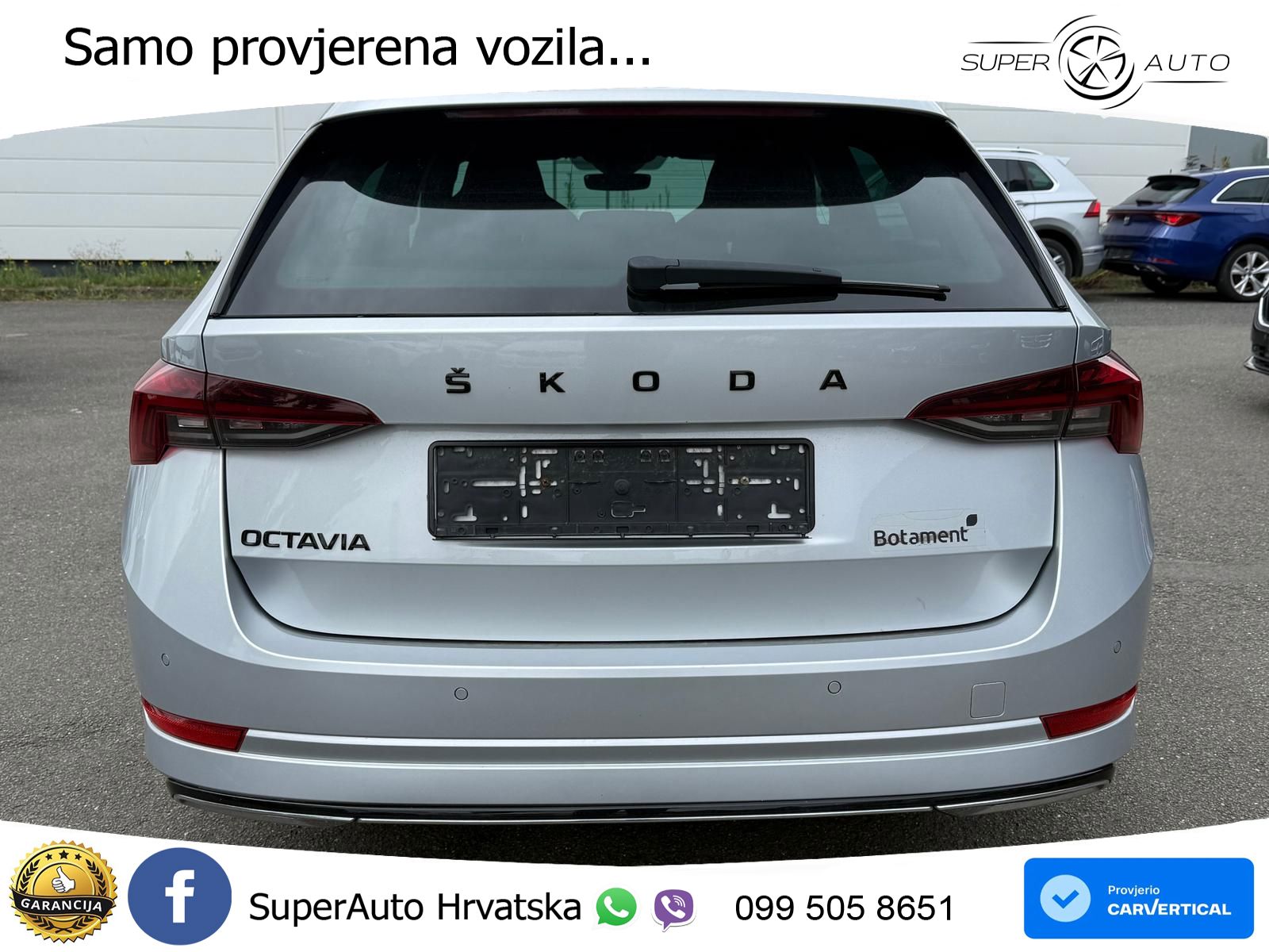 Škoda Octavia Combi 2.0 TDI (150 KS) DSG SportLine LED+GR SJED+ACC