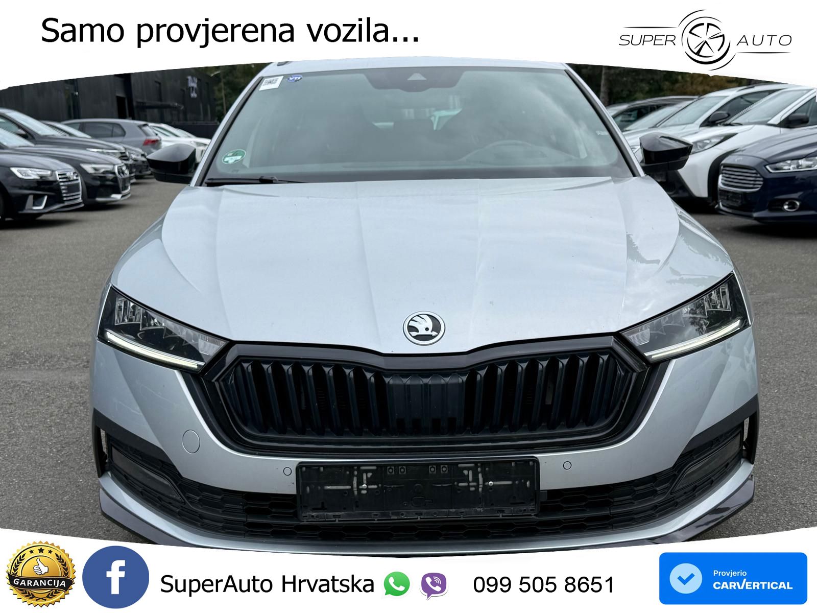 Škoda Octavia Combi 2.0 TDI (150 KS) DSG SportLine LED+GR SJED+ACC