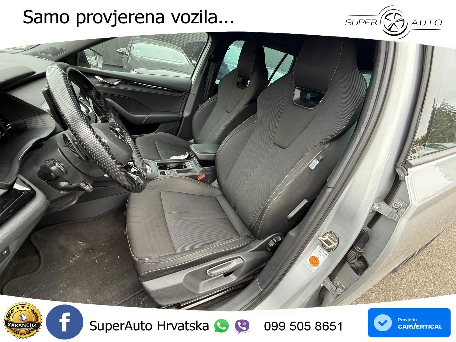 Škoda Octavia Combi 2.0 TDI (150 KS) DSG SportLine LED+GR SJED+ACC