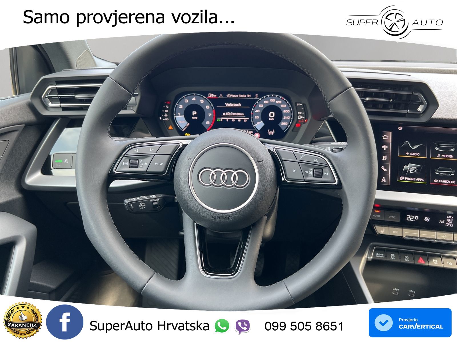 Audi A3 35 TFSI (150 KS) S tronic LED+GR SJED+ACC