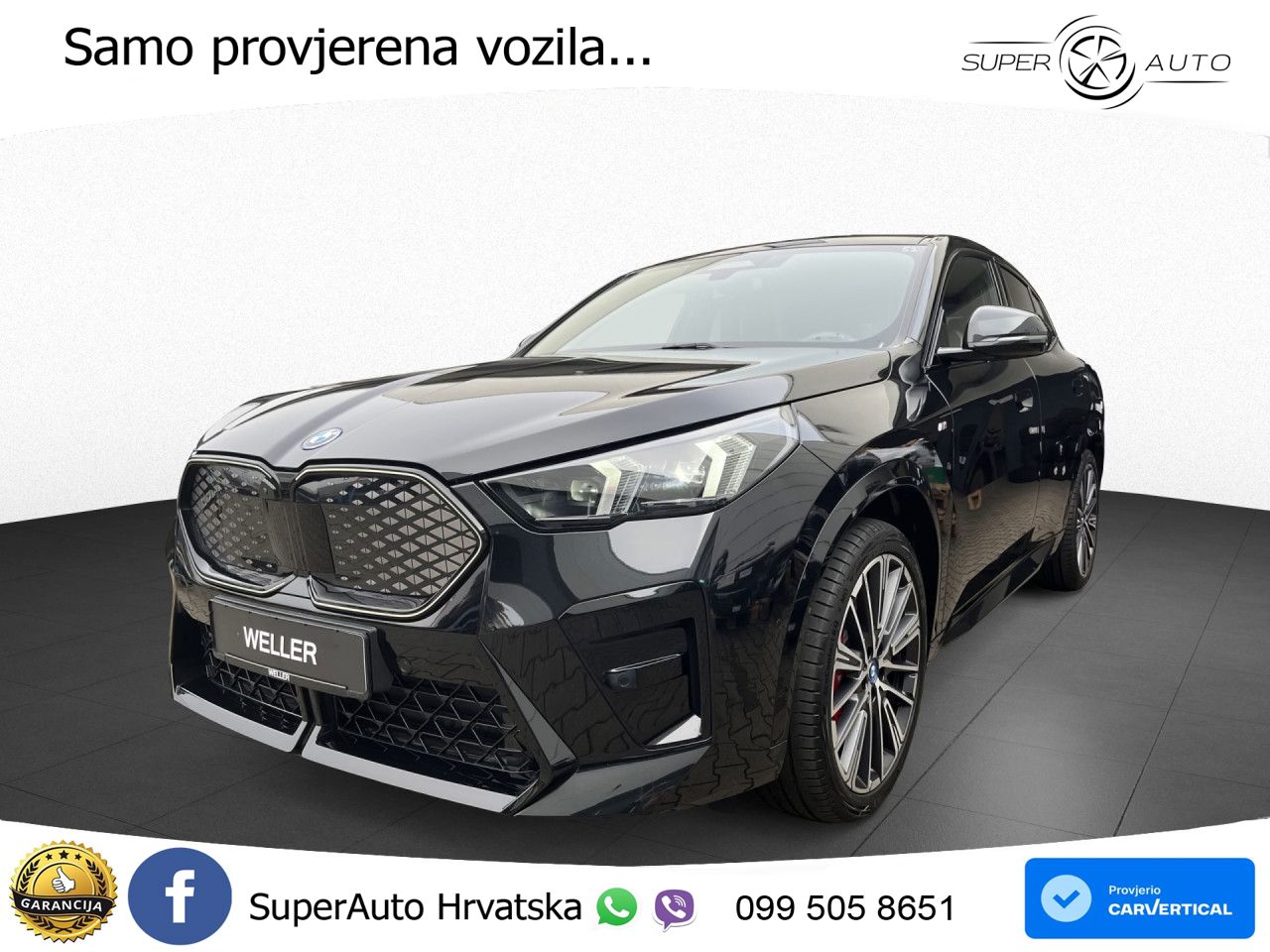 BMW iX2 66.5 kWh (313 KS) xDrive30 M Sport LED+GR SJED+ACC