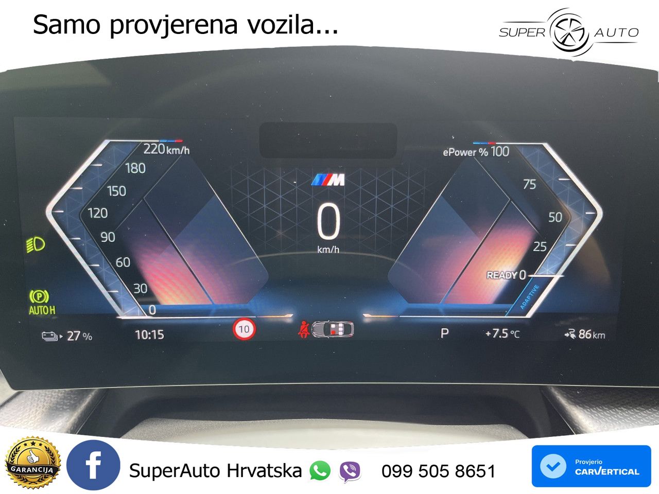 BMW iX2 66.5 kWh (313 KS) xDrive30 M Sport LED+GR SJED+ACC