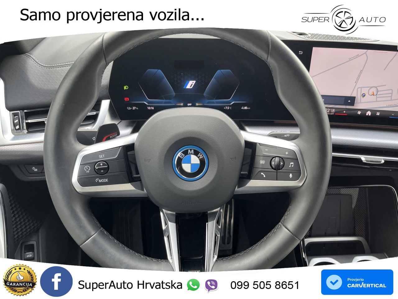 BMW iX2 66.5 kWh (313 KS) xDrive30 M Sport LED+GR SJED+ACC