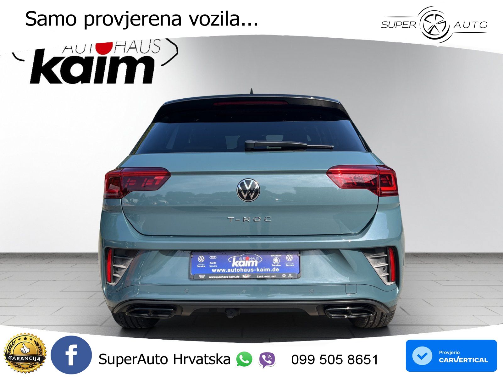 Volkswagen T-Roc I 1.5 TSI (150 KS) DSG MATRIX+GR SJED+KAM