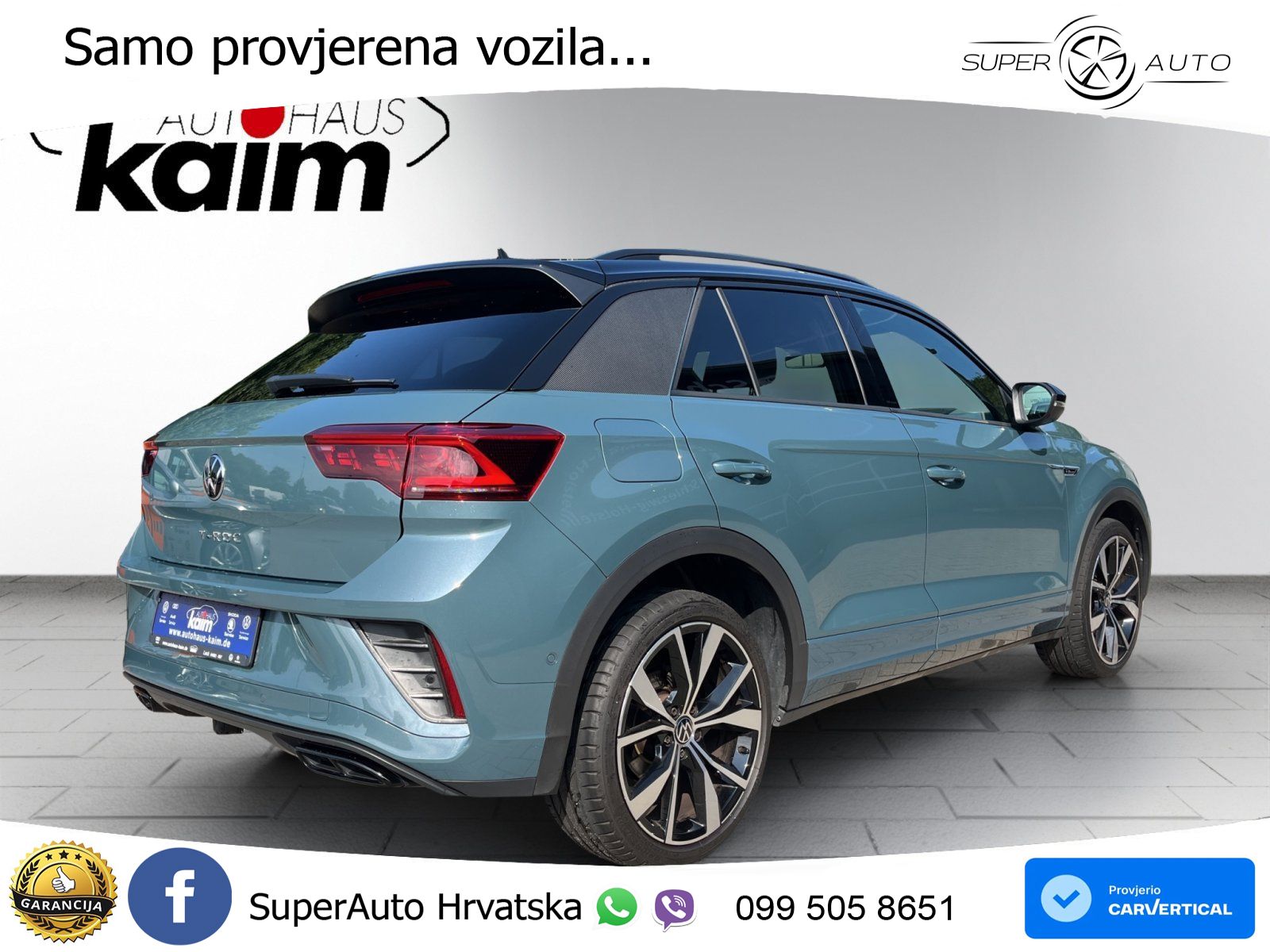 Volkswagen T-Roc I 1.5 TSI (150 KS) DSG MATRIX+GR SJED+KAM