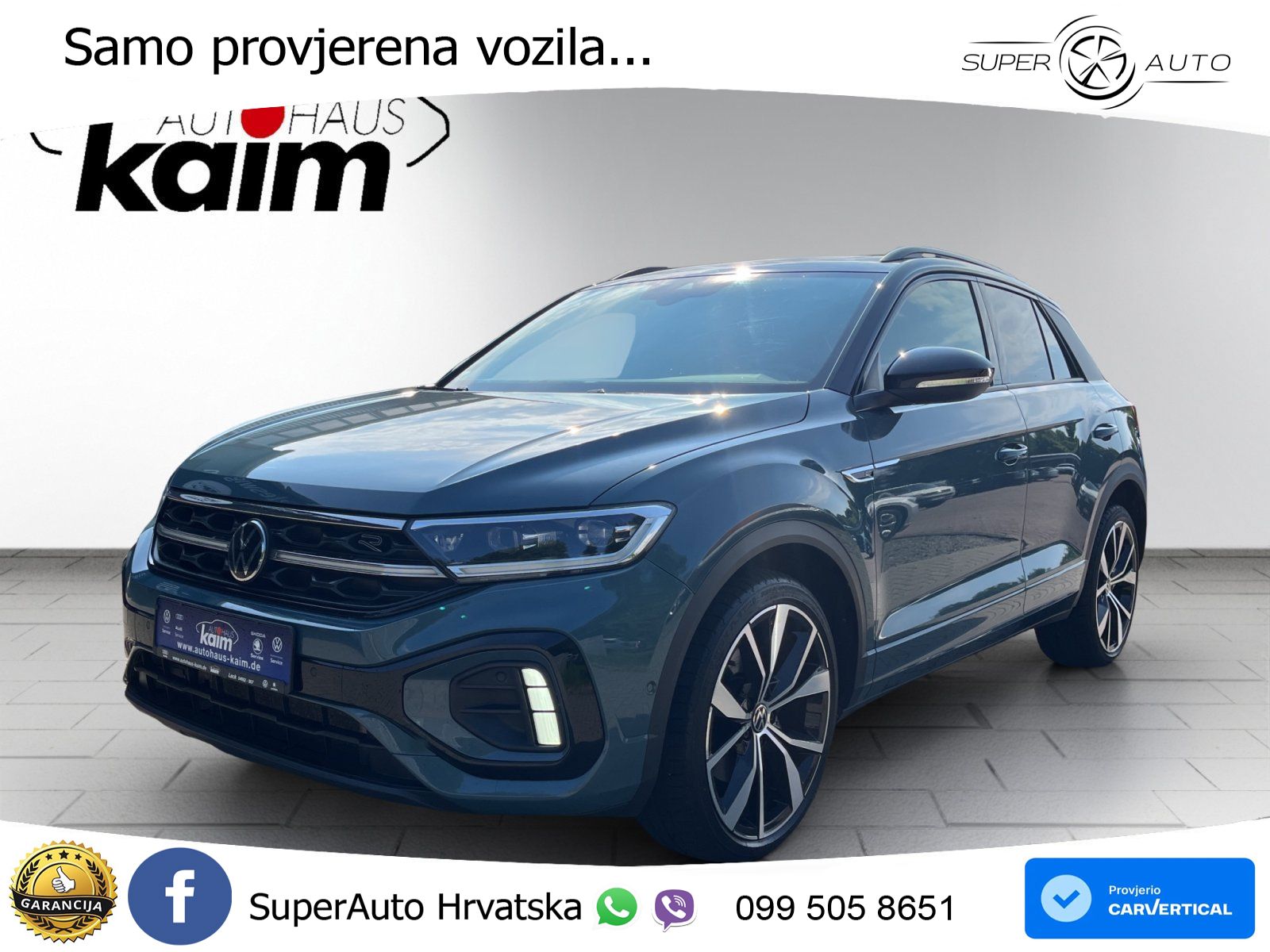 Volkswagen T-Roc I 1.5 TSI (150 KS) DSG MATRIX+GR SJED+KAM