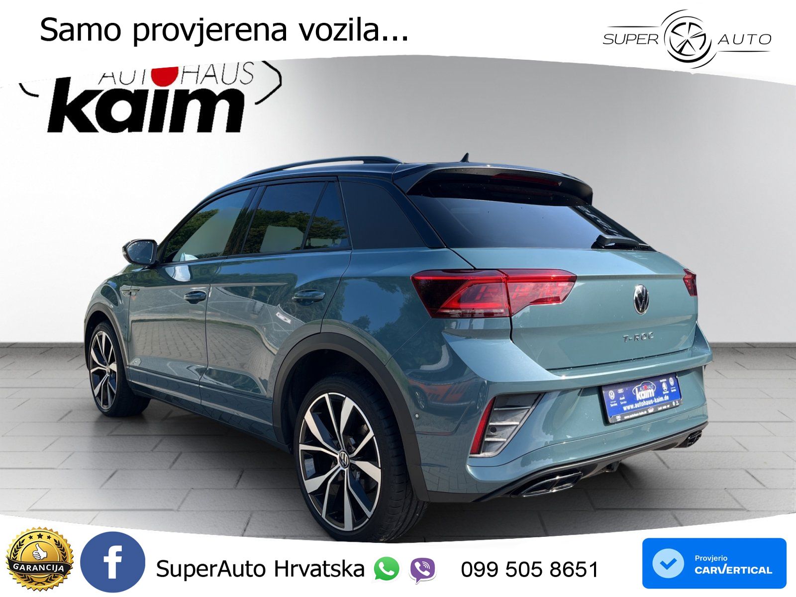 Volkswagen T-Roc I 1.5 TSI (150 KS) DSG MATRIX+GR SJED+KAM