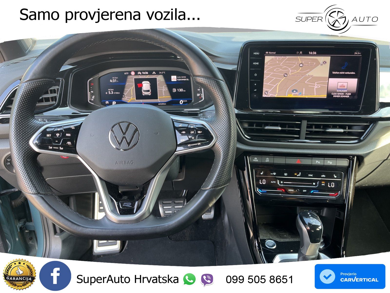 Volkswagen T-Roc I 1.5 TSI (150 KS) DSG MATRIX+GR SJED+KAM