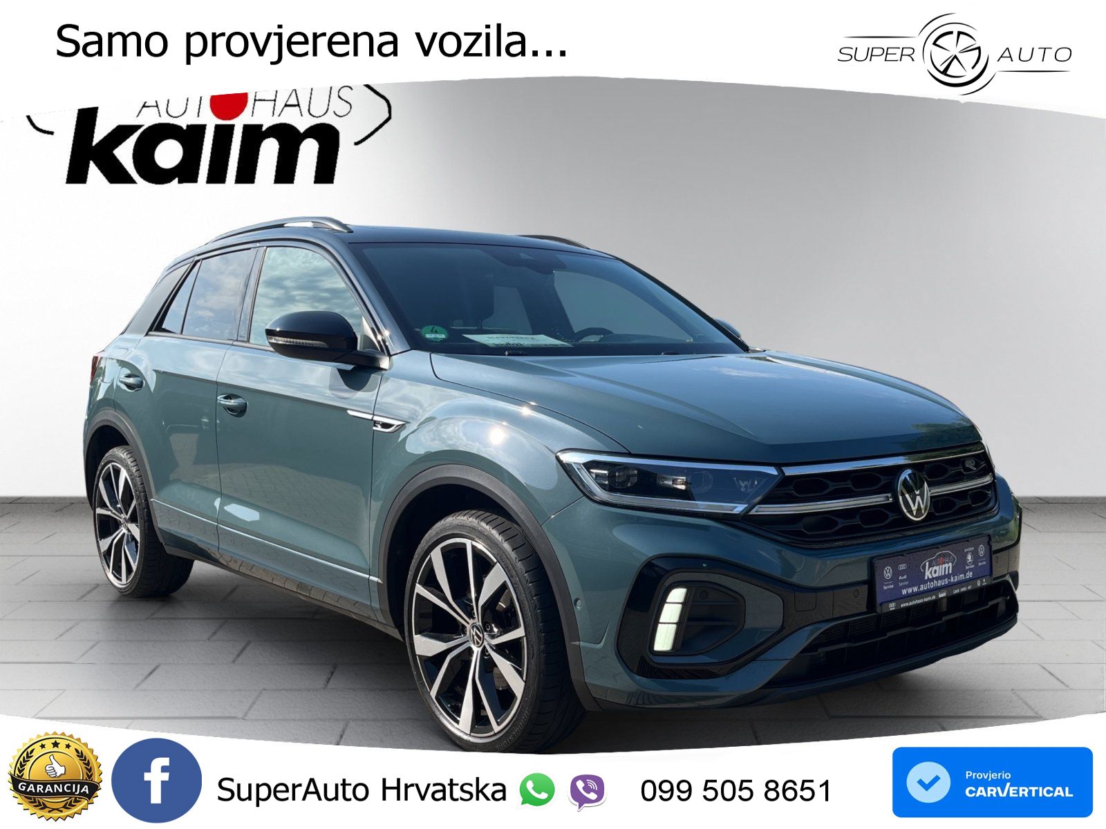 Volkswagen T-Roc I 1.5 TSI (150 KS) DSG MATRIX+GR SJED+KAM