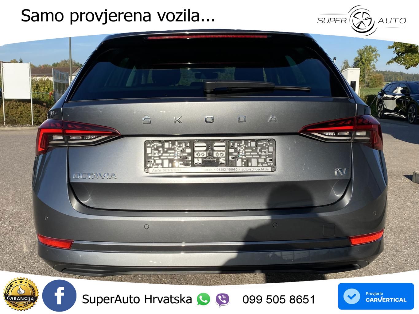 Škoda Octavia Combi iV 1.4 TSI (204 KS) DSG LED+GR SJED+ACC