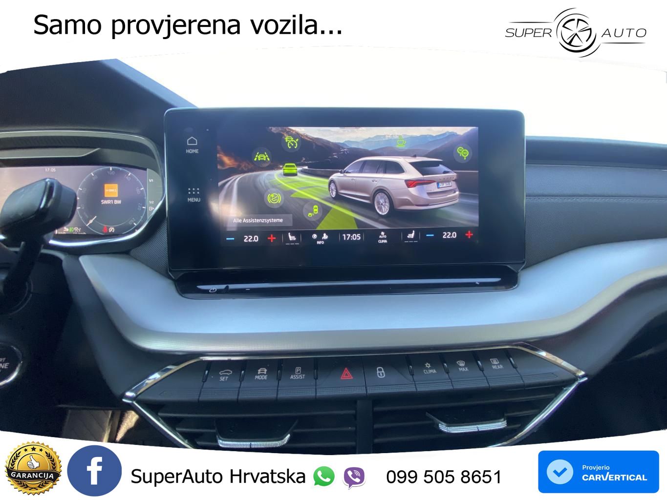 Škoda Octavia Combi iV 1.4 TSI (204 KS) DSG LED+GR SJED+ACC
