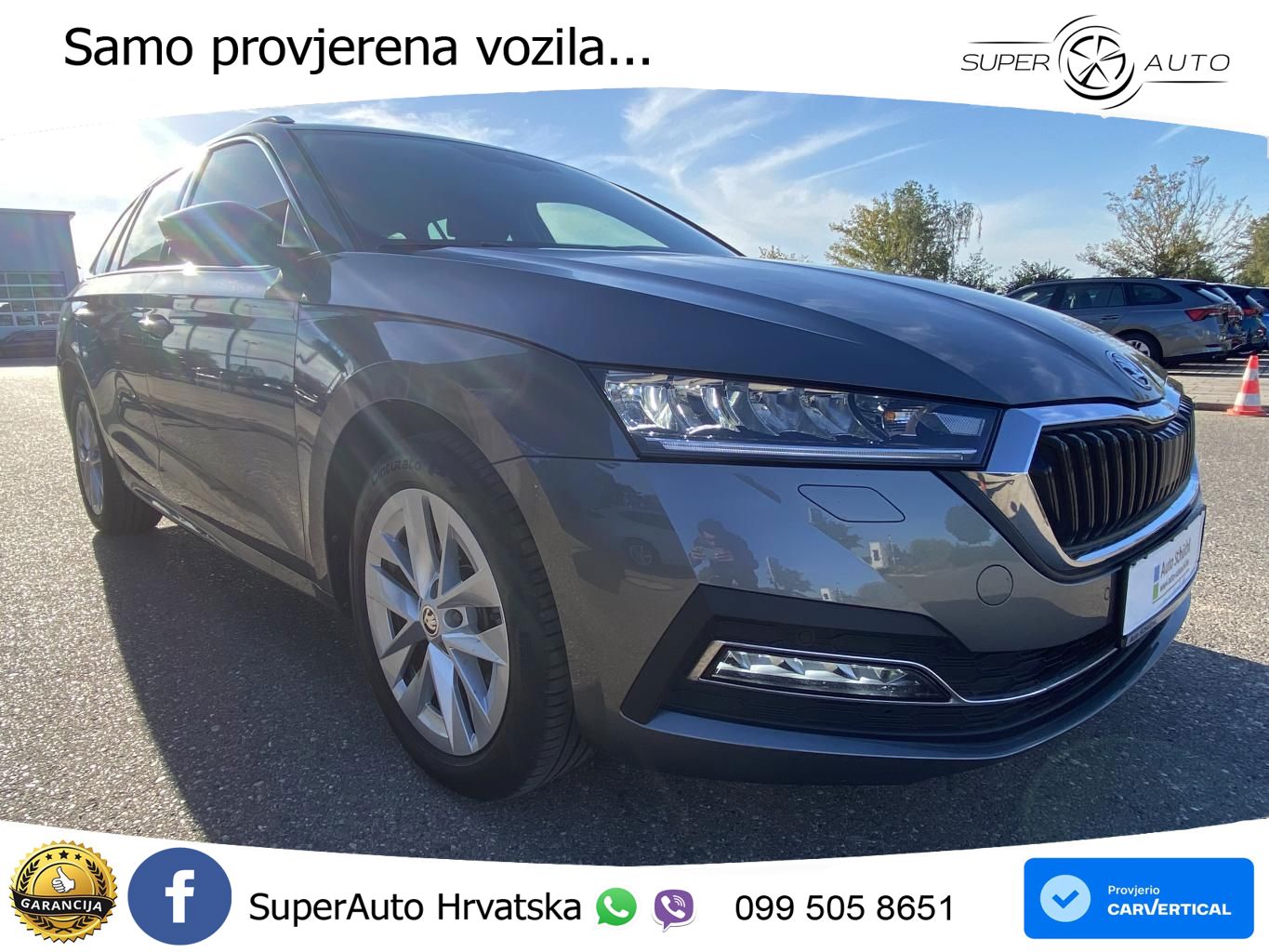 Škoda Octavia Combi iV 1.4 TSI (204 KS) DSG LED+GR SJED+ACC