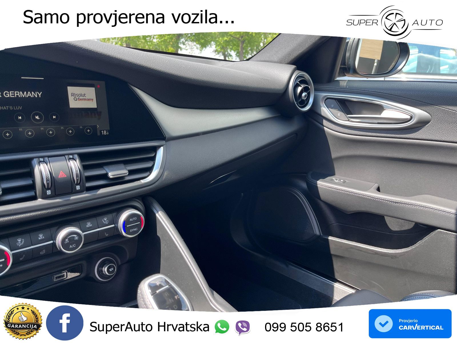 Alfa Romeo Giulia 2.0 Turbo (280 KS) Q4 Automatic LED+GR SJED+ACC