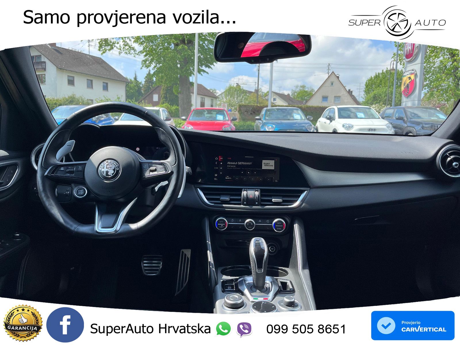 Alfa Romeo Giulia 2.0 Turbo (280 KS) Q4 Automatic LED+GR SJED+ACC