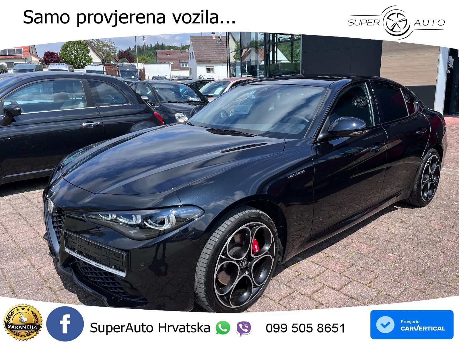 Alfa Romeo Giulia 2.0 Turbo (280 KS) Q4 Automatic LED+GR SJED+ACC
