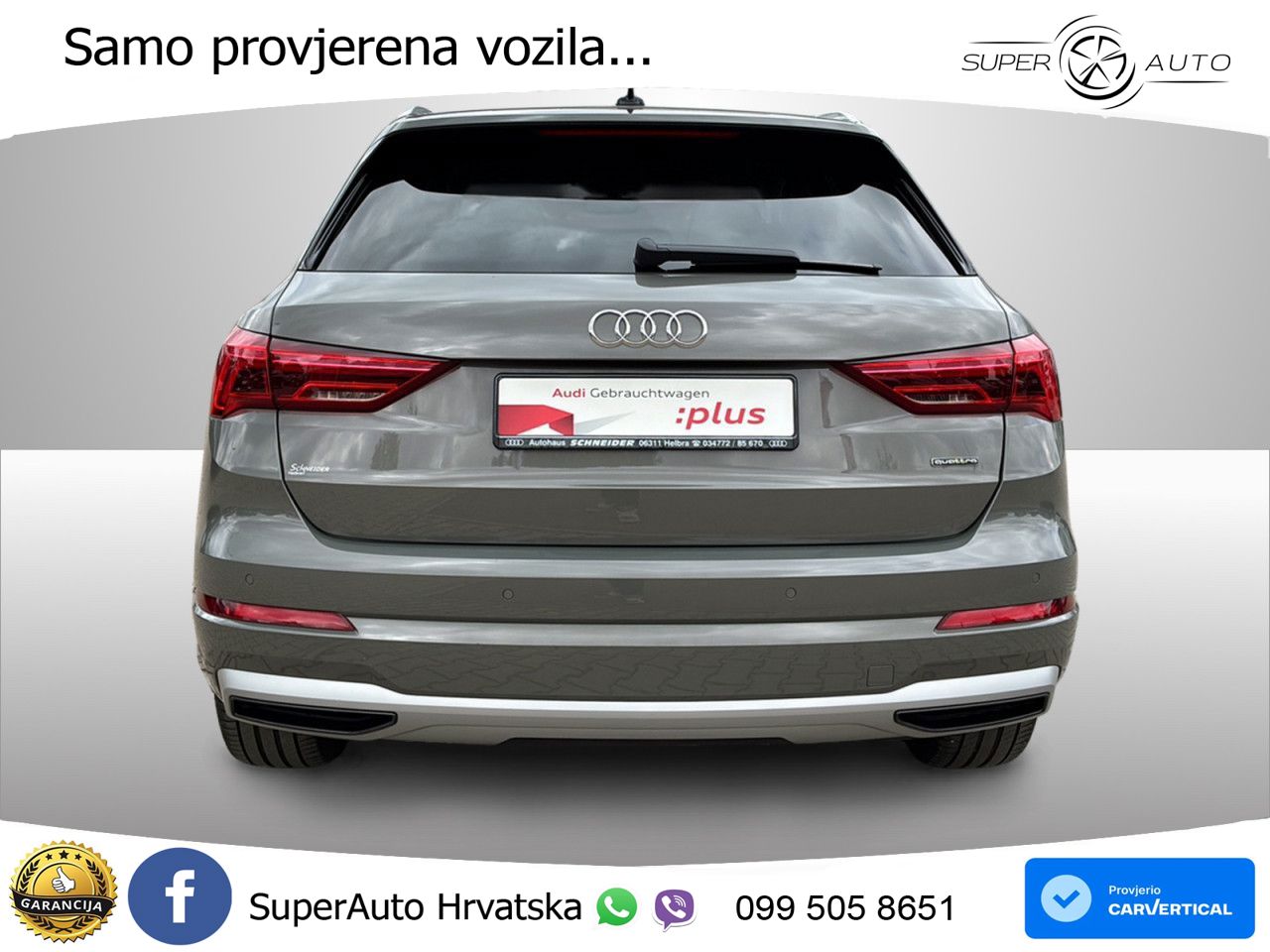 Audi Q3 40 TFSI (190 KS) quattro S tronic advanced
