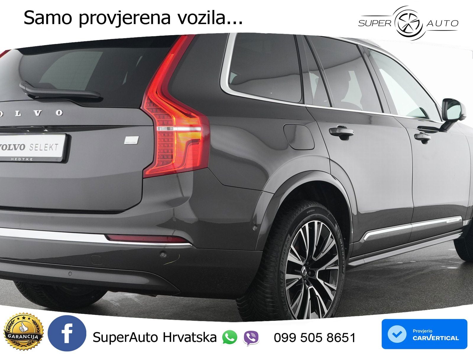 Volvo XC90 2.0 T8 AWD Automatic LED+GR SJED+ACC
