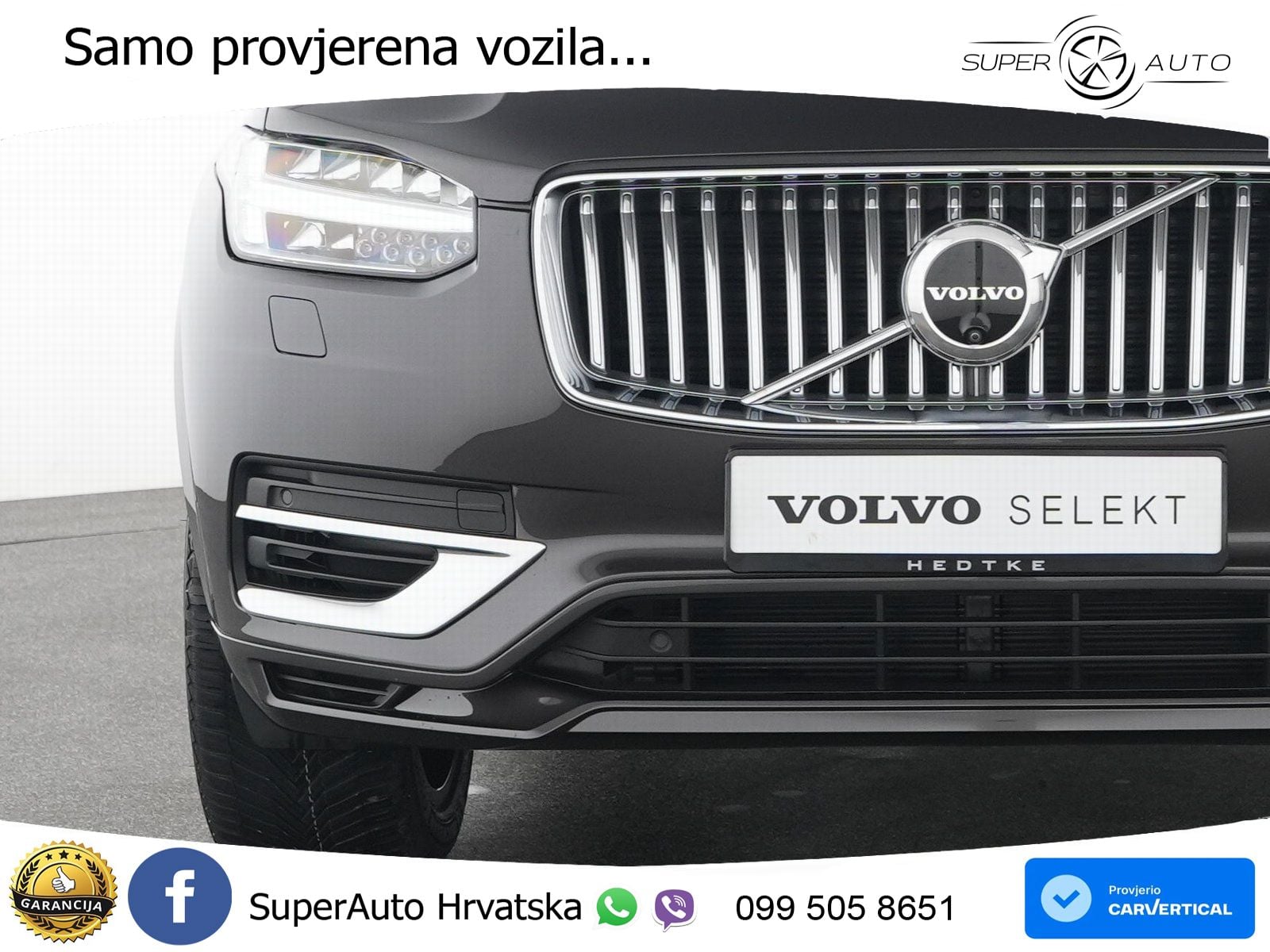 Volvo XC90 2.0 T8 AWD Automatic LED+GR SJED+ACC