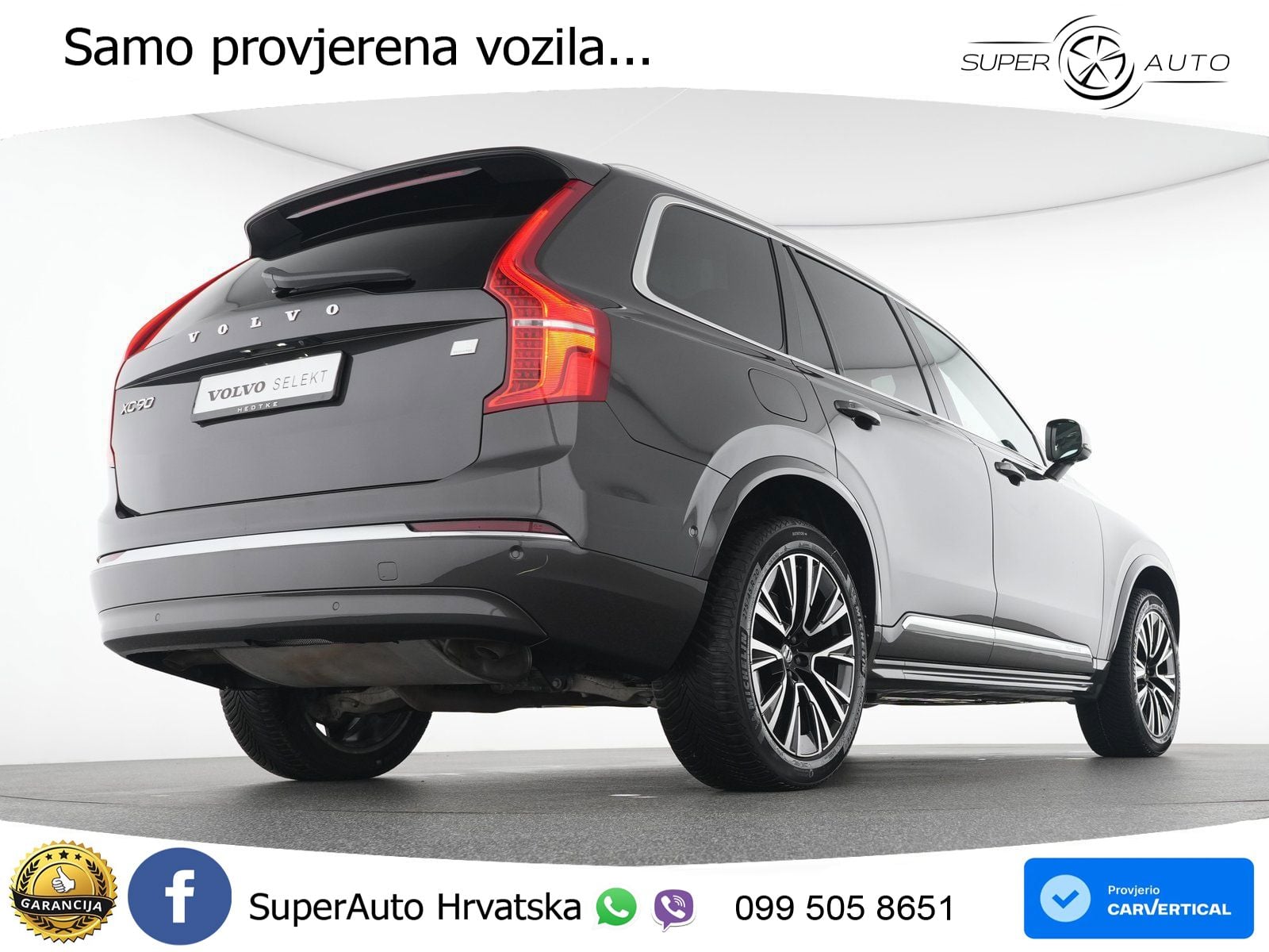 Volvo XC90 2.0 T8 AWD Automatic LED+GR SJED+ACC