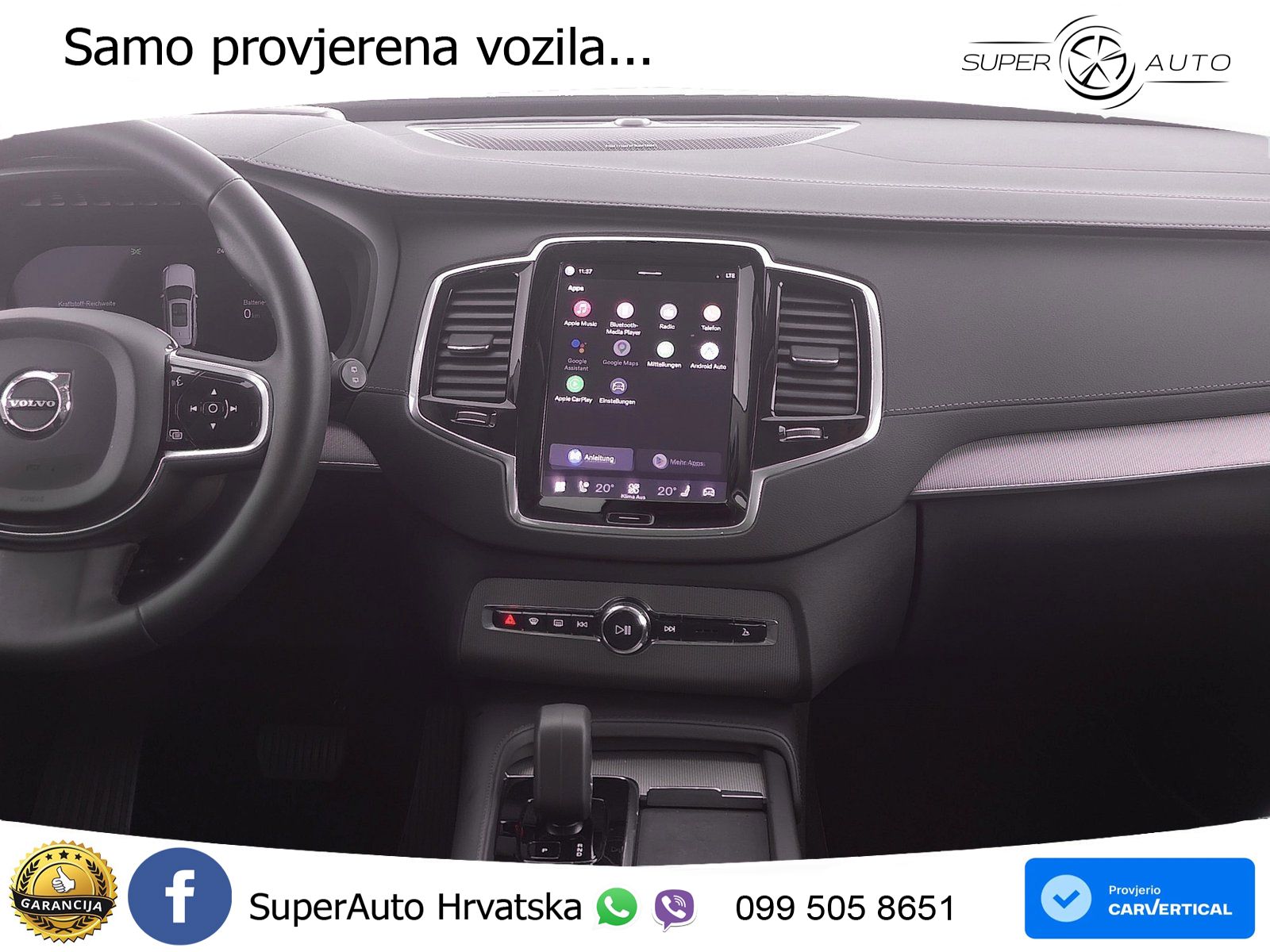 Volvo XC90 2.0 T8 AWD Automatic LED+GR SJED+ACC