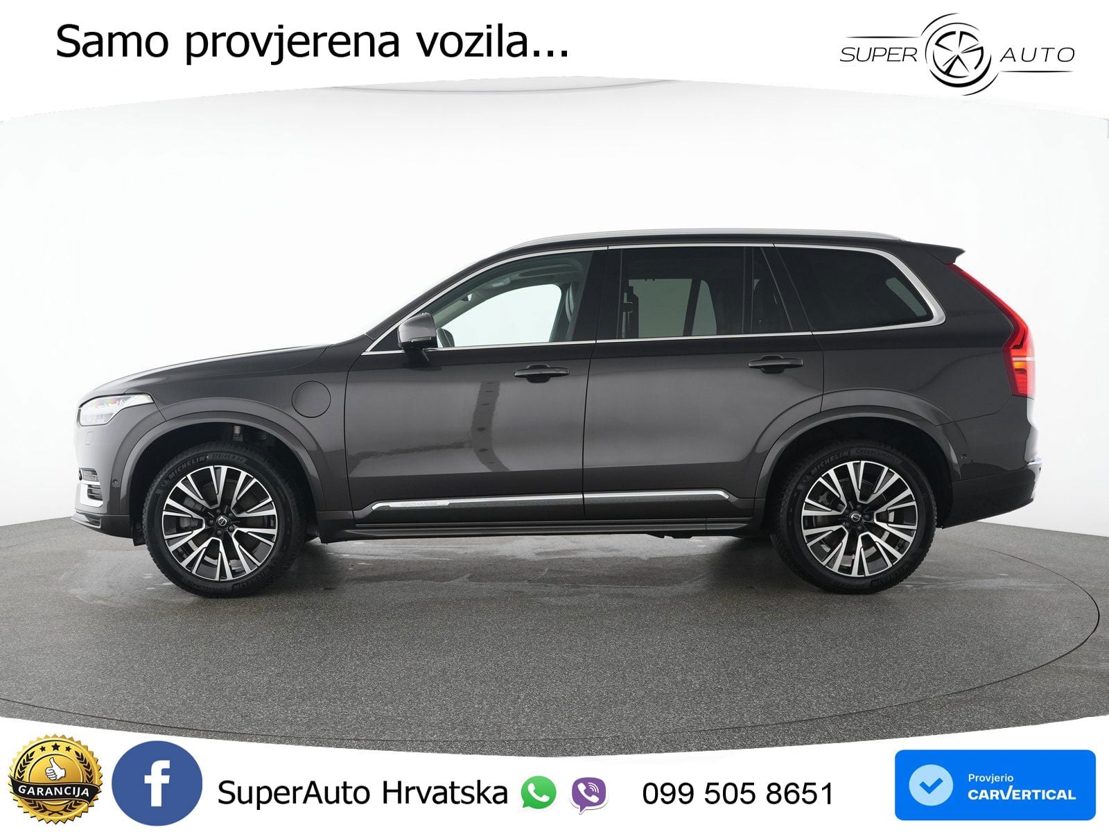 Volvo XC90 2.0 T8 AWD Automatic LED+GR SJED+ACC