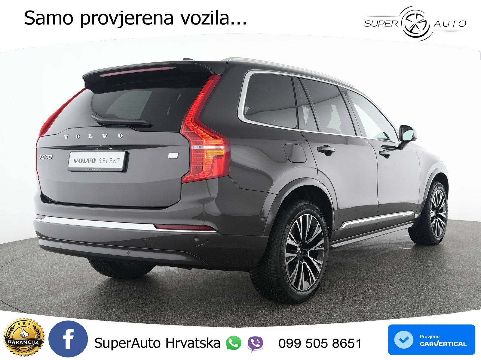 Volvo XC90 2.0 T8 AWD Automatic LED+GR SJED+ACC
