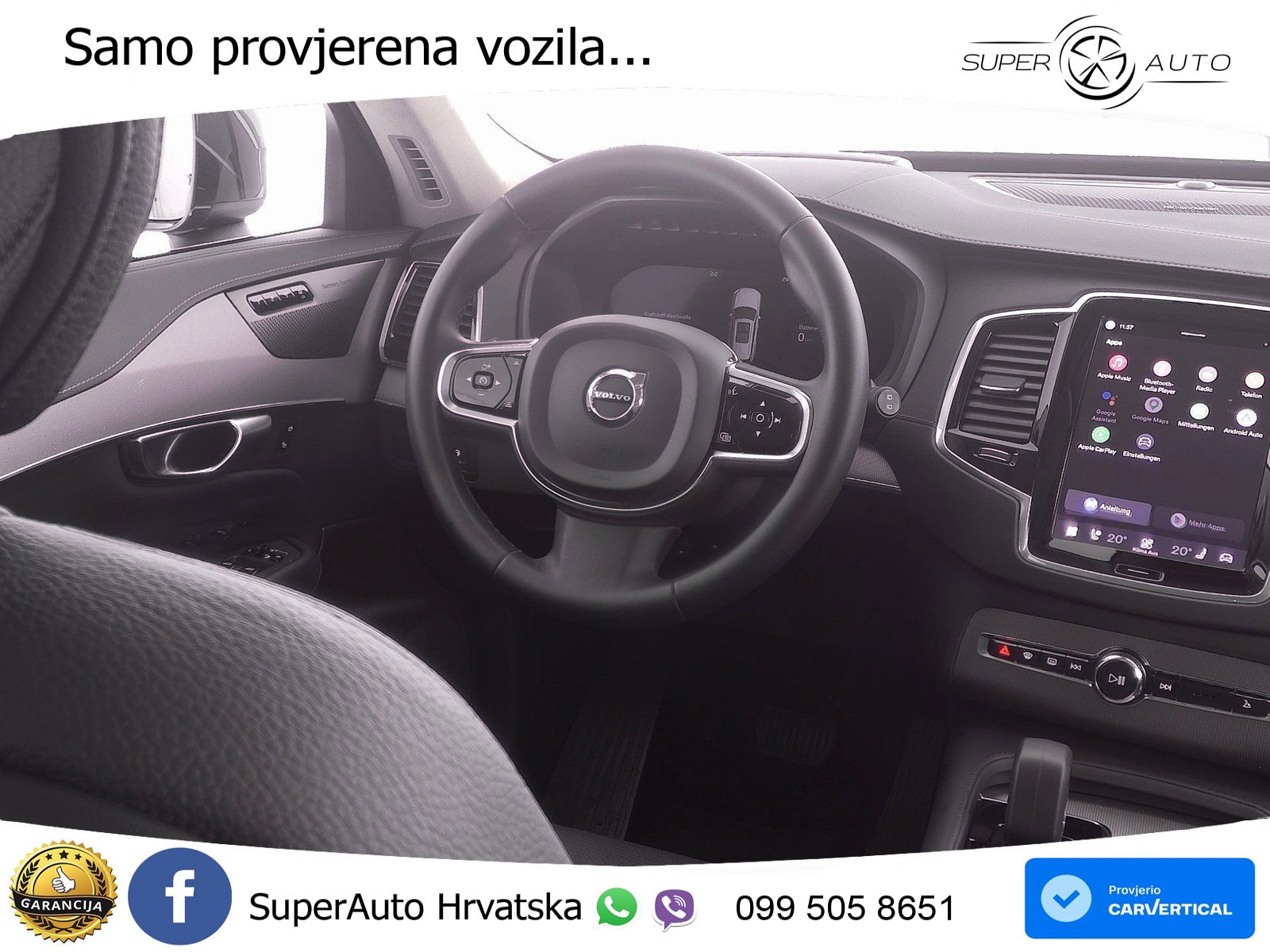 Volvo XC90 2.0 T8 AWD Automatic LED+GR SJED+ACC
