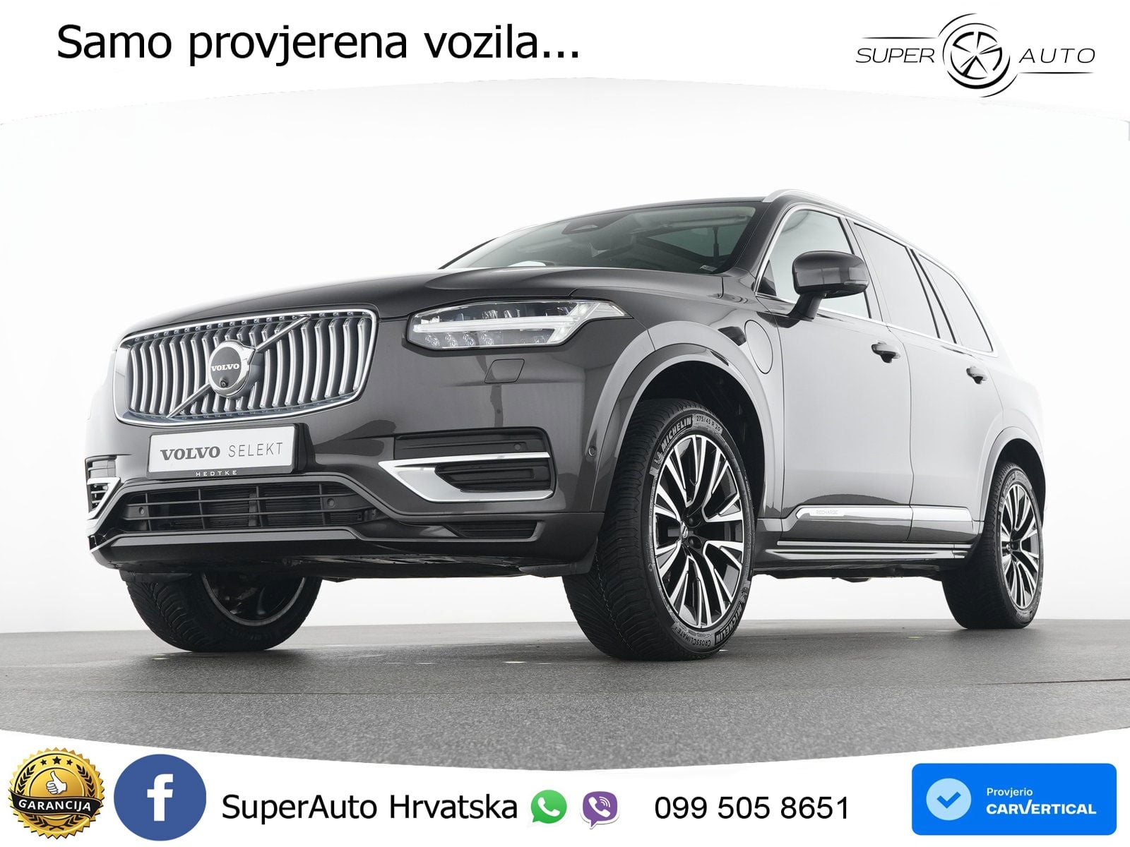 Volvo XC90 2.0 T8 AWD Automatic LED+GR SJED+ACC