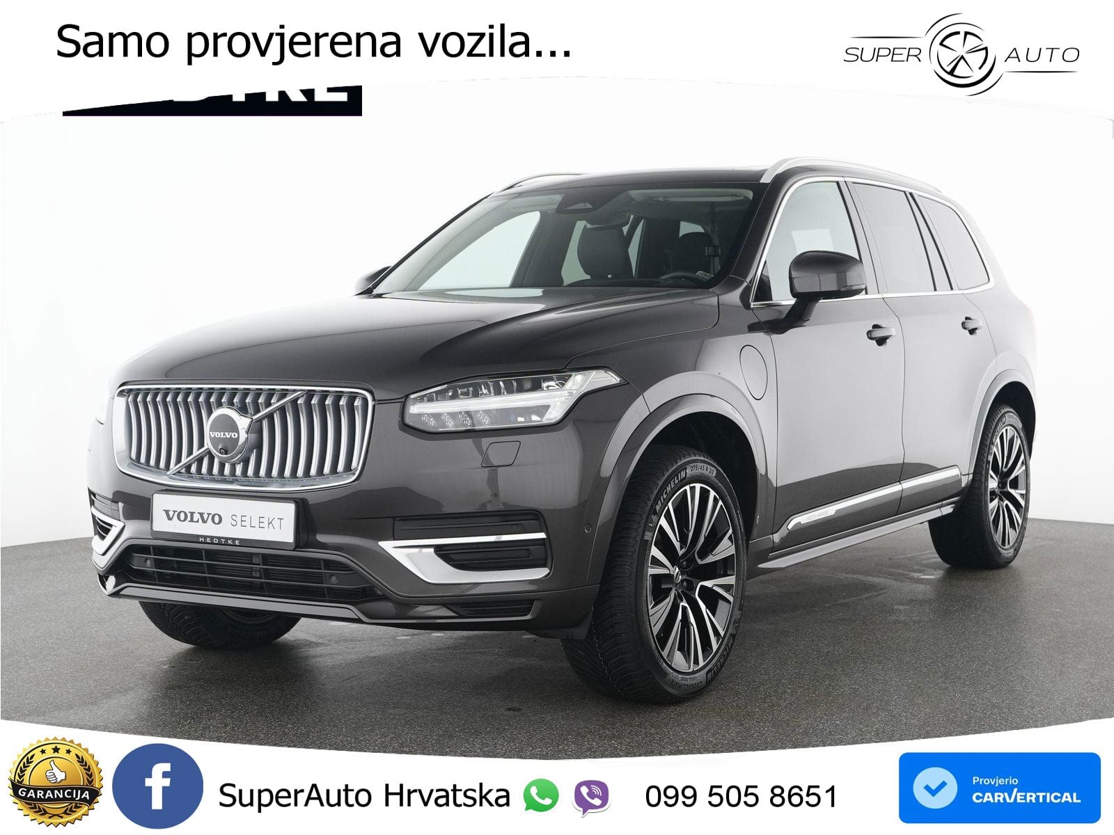 Volvo XC90 2.0 T8 AWD Automatic LED+GR SJED+ACC