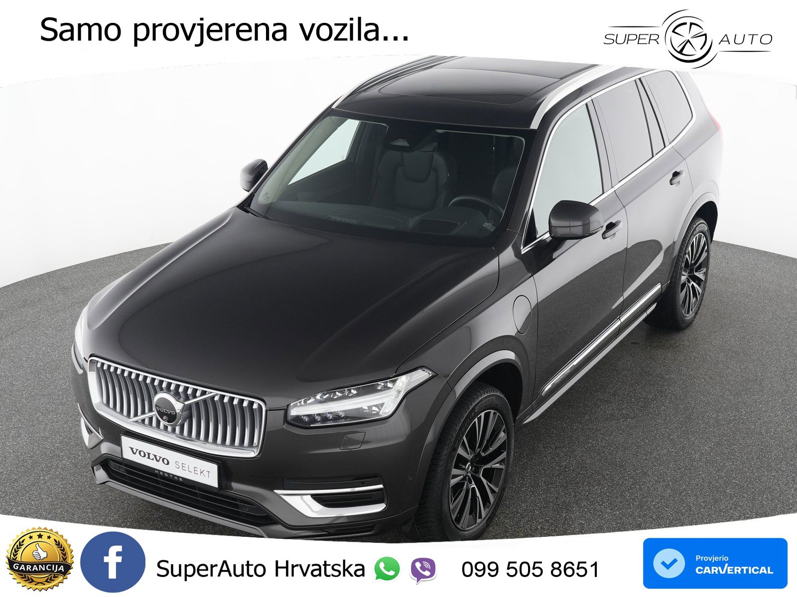 Volvo XC90 2.0 T8 AWD Automatic LED+GR SJED+ACC