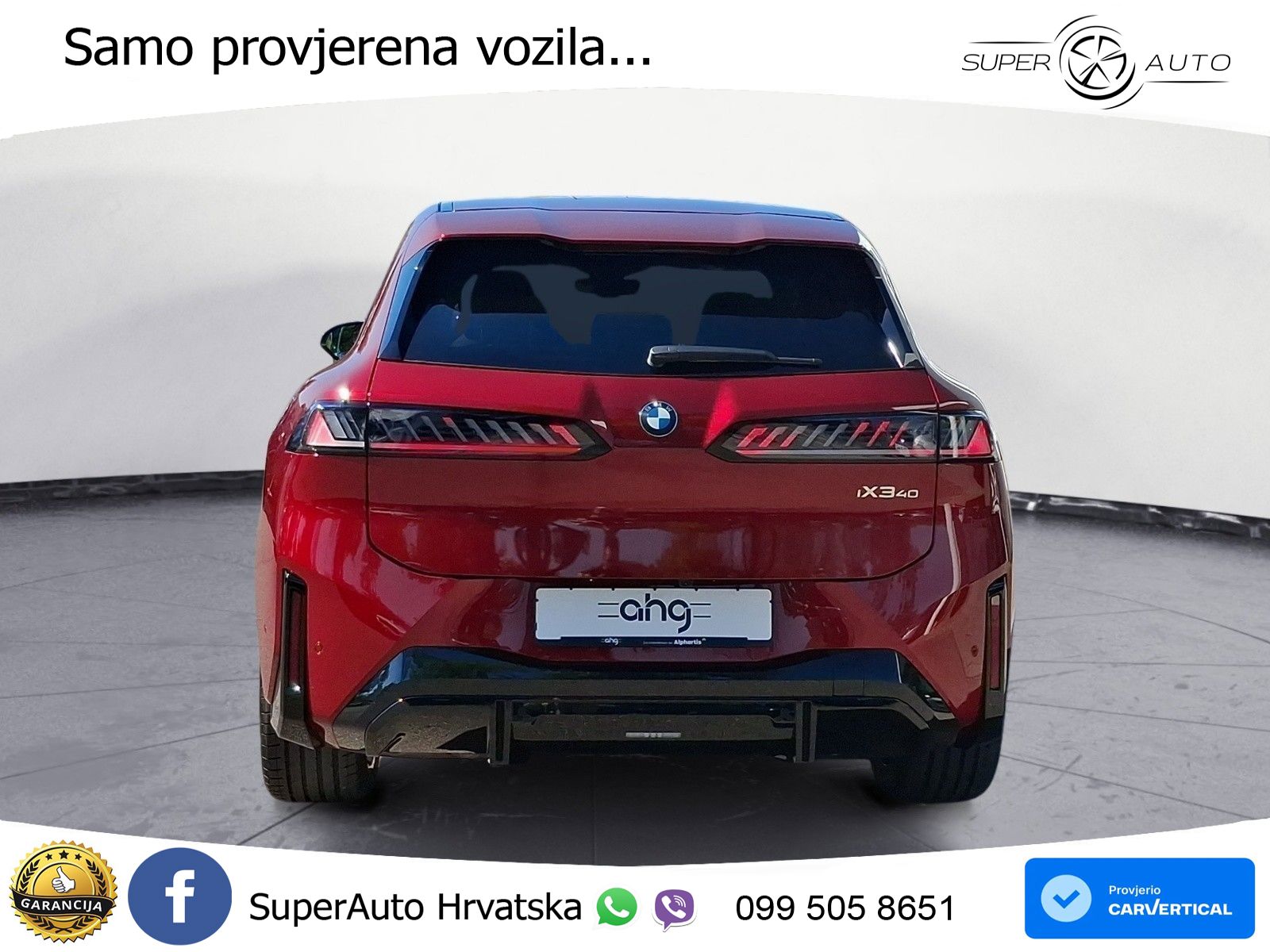BMW iX3 40 82.6 kWh (320 KS)