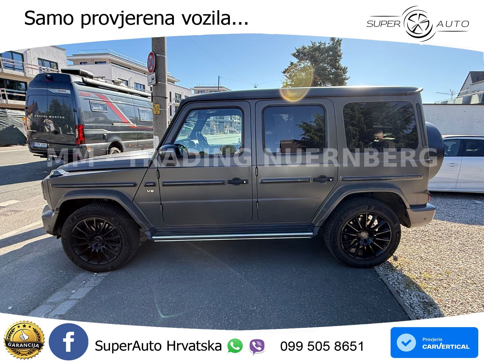 Mercedes G 500 Long V8 (422 KS) 4MATIC 9G-TRONIC