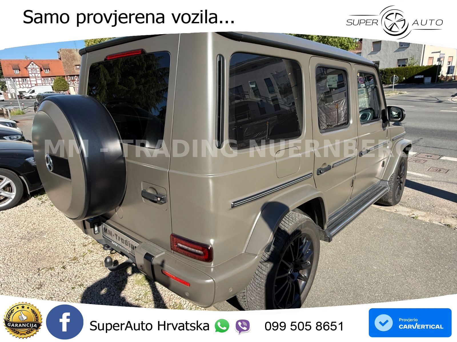 Mercedes G 500 Long V8 (422 KS) 4MATIC 9G-TRONIC