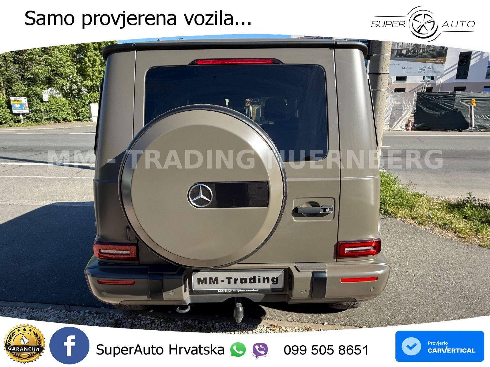 Mercedes G 500 Long V8 (422 KS) 4MATIC 9G-TRONIC