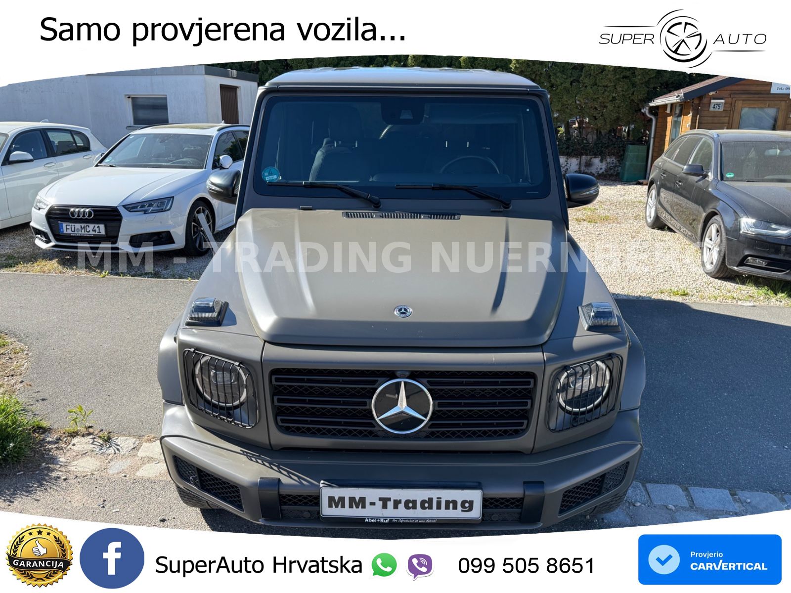 Mercedes G 500 Long V8 (422 KS) 4MATIC 9G-TRONIC