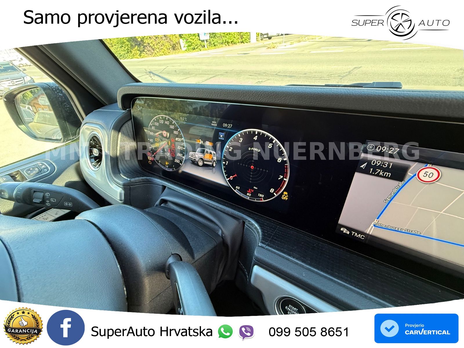 Mercedes G 500 Long V8 (422 KS) 4MATIC 9G-TRONIC