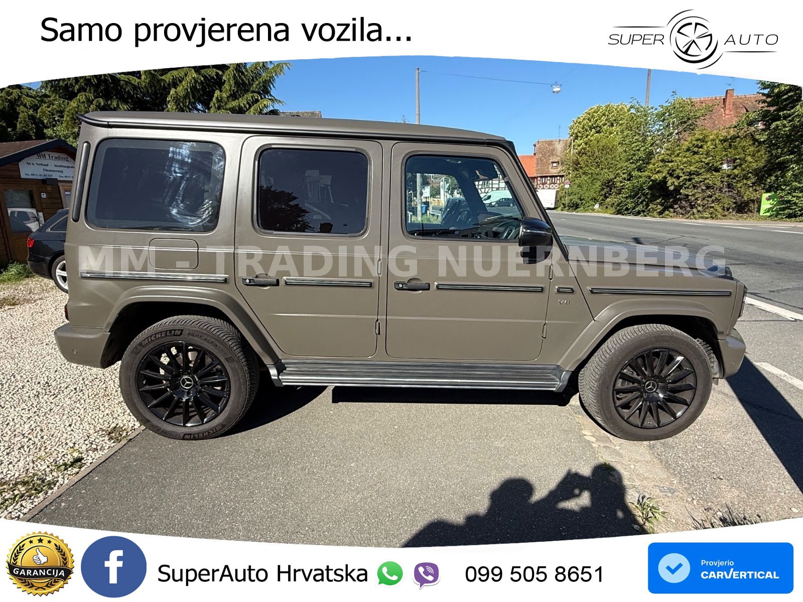 Mercedes G 500 Long V8 (422 KS) 4MATIC 9G-TRONIC