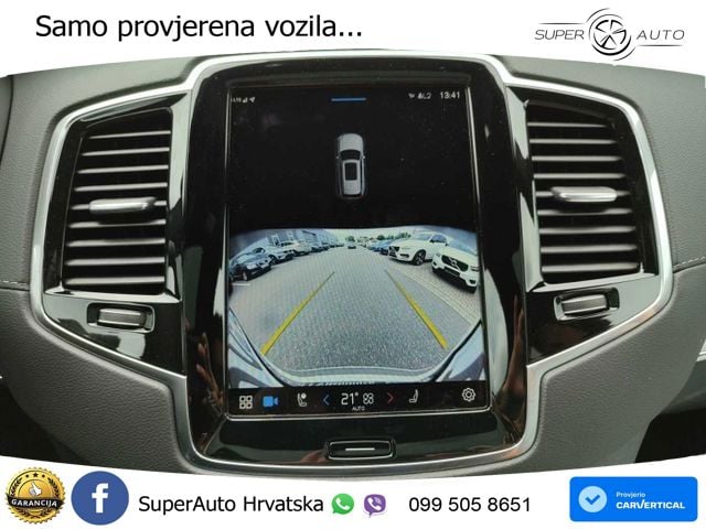 Volvo XC90 2.0 B5 Diesel AWD Automatic ACC+HEAD+4xGR SJED+360+PANO