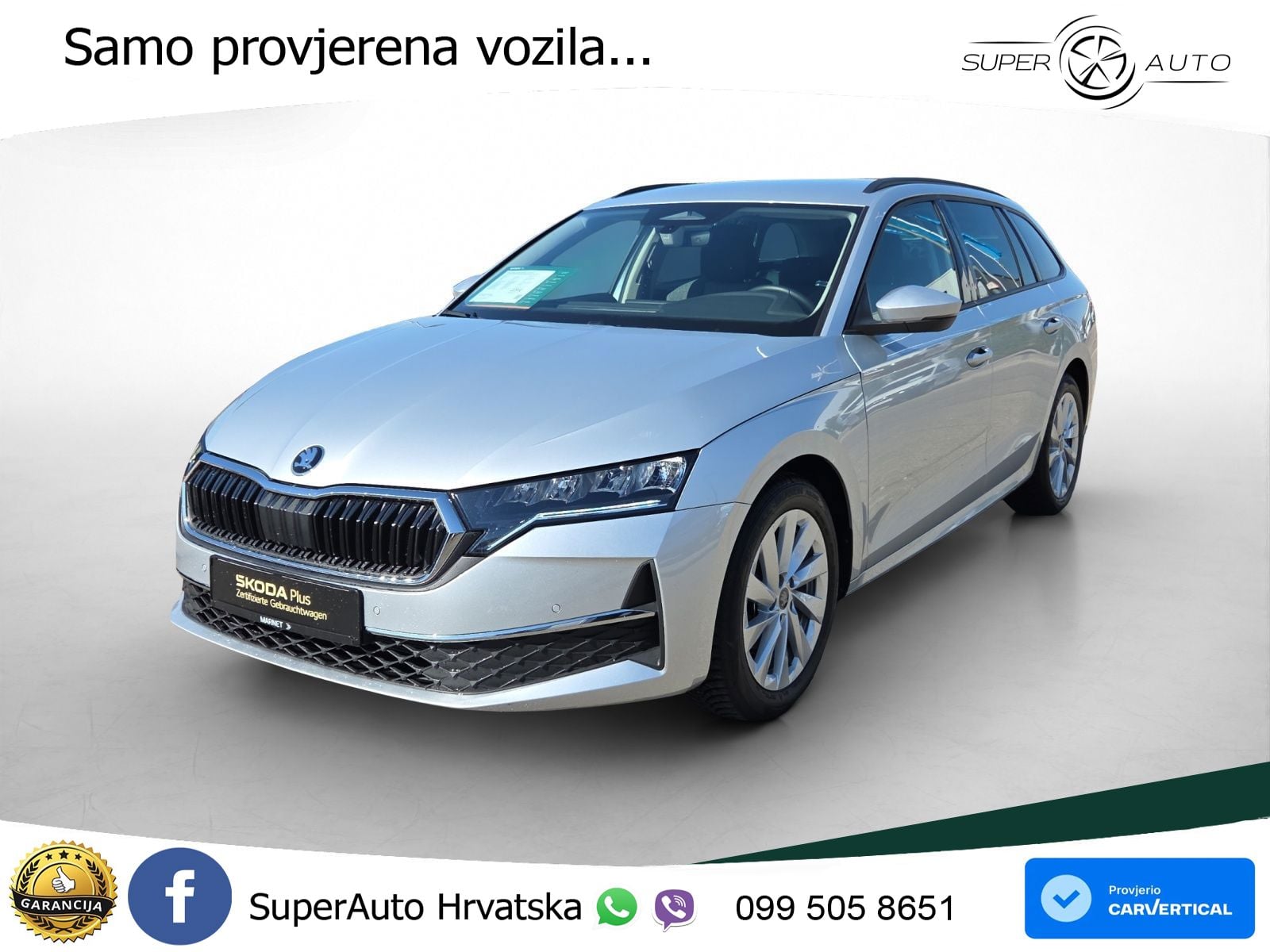 Škoda Octavia Combi 2.0 TDI (150 KS) DSG Selection LED+GR SJED+ACC