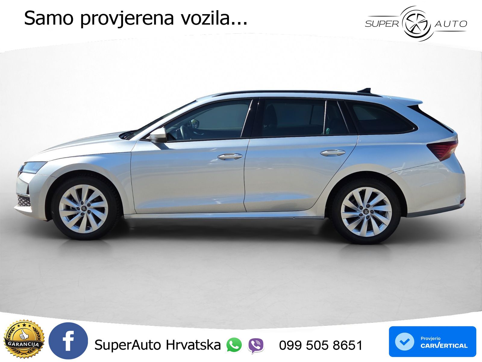 Škoda Octavia Combi 2.0 TDI (150 KS) DSG Selection LED+GR SJED+ACC
