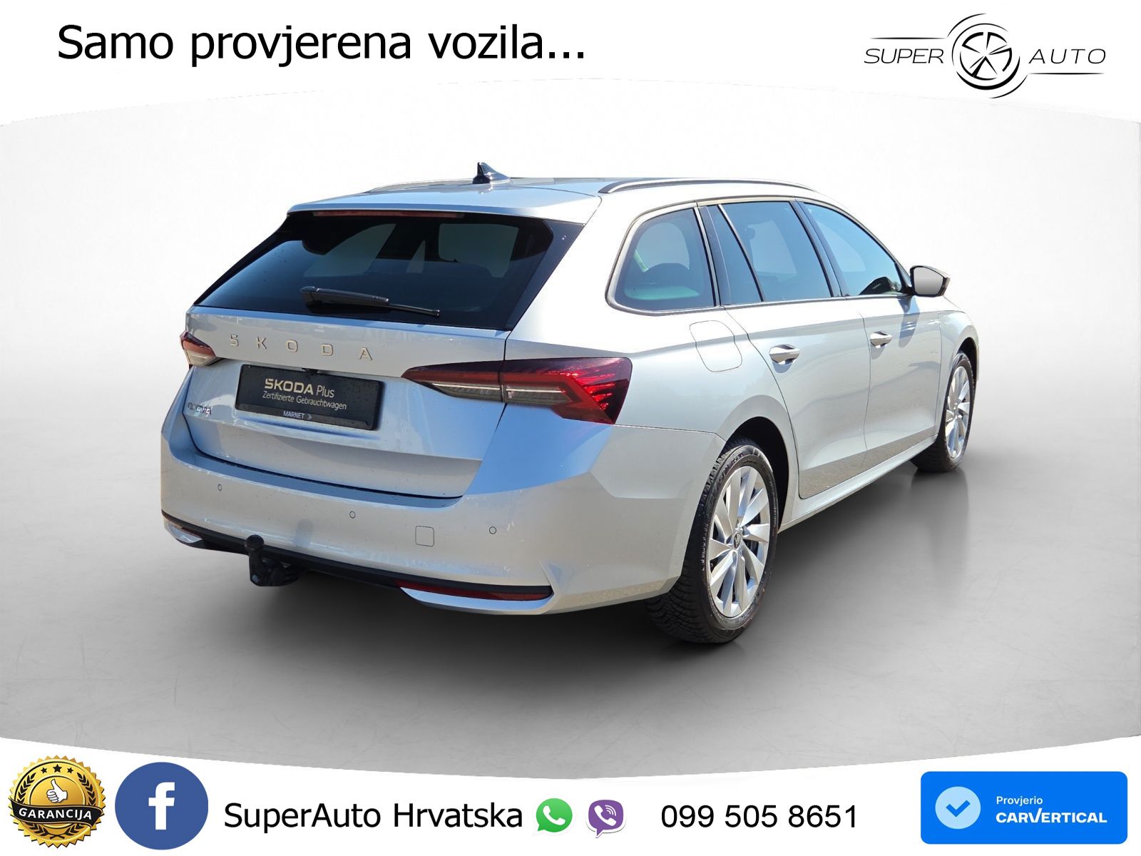 Škoda Octavia Combi 2.0 TDI (150 KS) DSG Selection LED+GR SJED+ACC