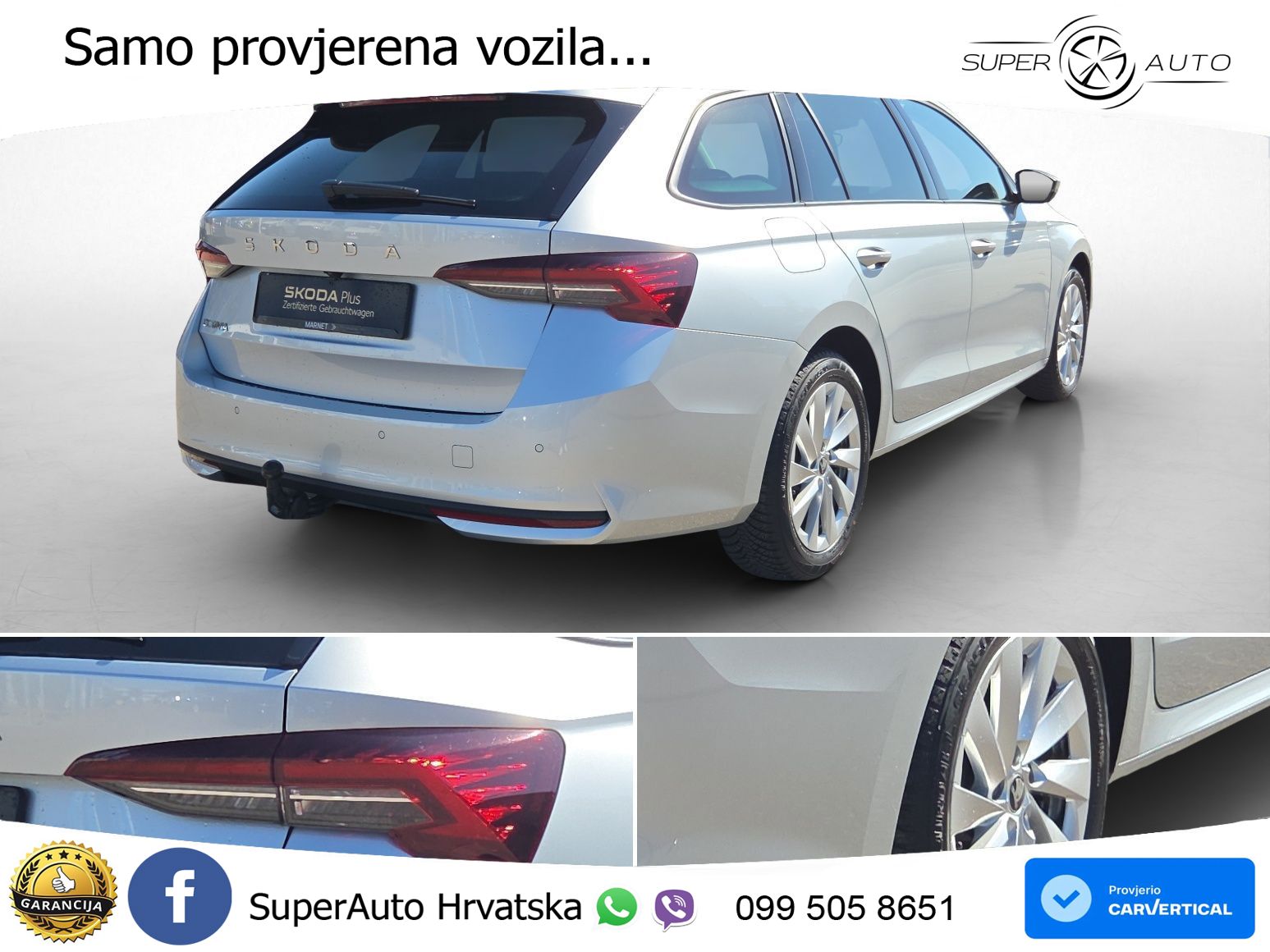 Škoda Octavia Combi 2.0 TDI (150 KS) DSG Selection LED+GR SJED+ACC
