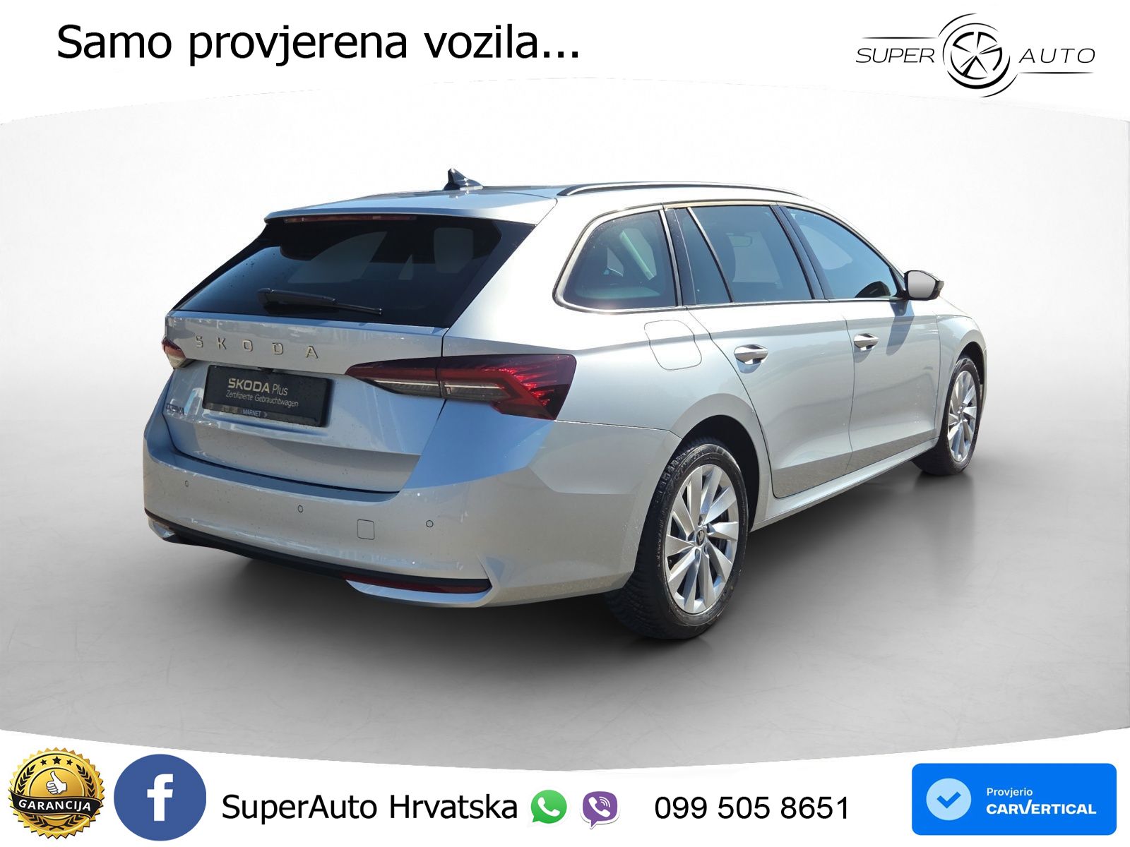 Škoda Octavia Combi 2.0 TDI (150 KS) DSG Selection LED+GR SJED+ACC