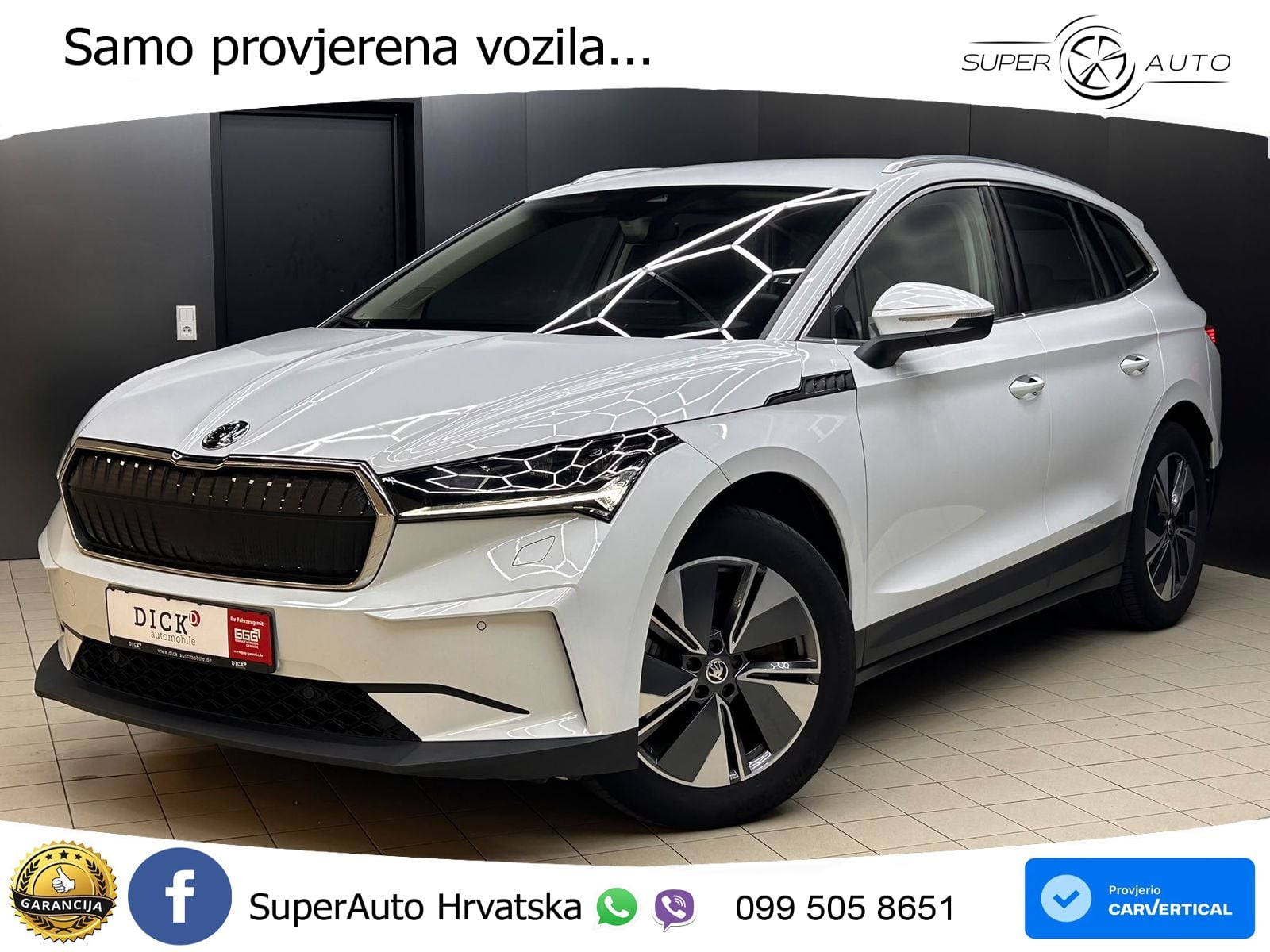 Škoda Enyaq iV 80x 82 kWh (265 KS) AWD Suite LED+GR SJED+ACC