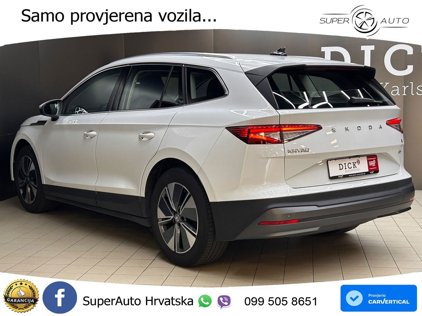 Škoda Enyaq iV 80x 82 kWh (265 KS) AWD Suite LED+GR SJED+ACC