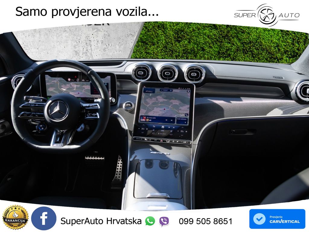 Mercedes GLC Coupe AMG 63 S E PERFORMANCE (680 KS) 4MATIC AMG SPEEDSHIFT MCT 9G ACC+HEAD+GR SJED+360+PANO