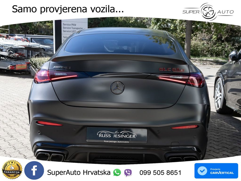 Mercedes GLC Coupe AMG 63 S E PERFORMANCE (680 KS) 4MATIC AMG SPEEDSHIFT MCT 9G ACC+HEAD+GR SJED+360+PANO