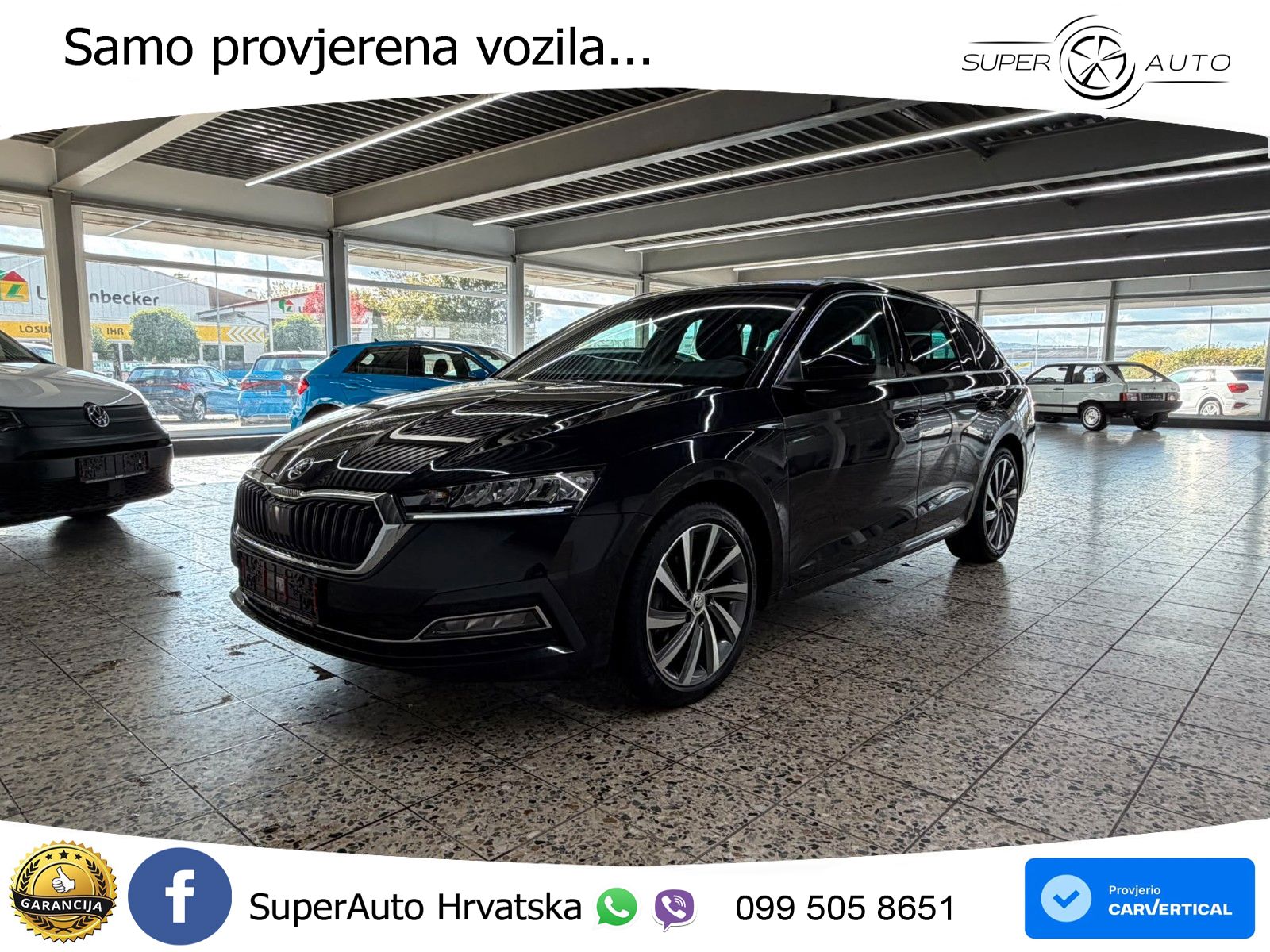 Škoda Octavia Combi 2.0 TDI (150 KS) DSG LED+GR SJED+ACC